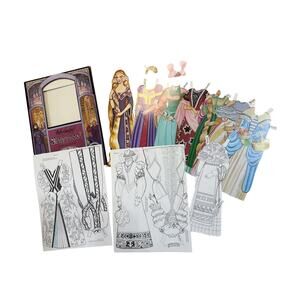 VTG Peck -Gandre Rapunzel Paper Doll with Clothing Circa1989